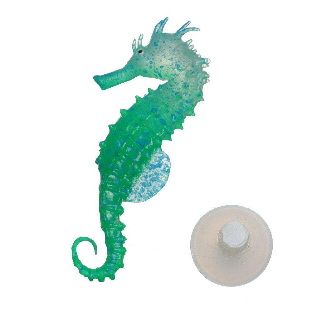 Aquatic Fish Tank Toy Pet Products Silicone Seahorse Ornaments Aquarium Decoration