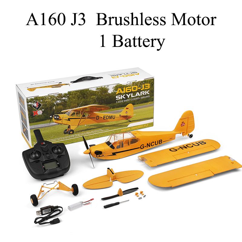 New Fall Resistant 3D/6G System Five-Way 2.4G RC Aircraft 650mm Wingspan Brushless Motor RC Aircraft EPP Foam Boy Toys Children Gift Glider