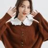 New Lapel Fake Collar Vintage Detachable Shirt Collar for Women Blouse Sweater False Collar Lapel Top Neckwear Ties