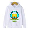 Игровая толстовка Geometry Dash для детей, пуловер с длинным рукавом, осенние куртки, смешные мультяшные топы для девочек, свитшоты для мальчиков, детская одежда