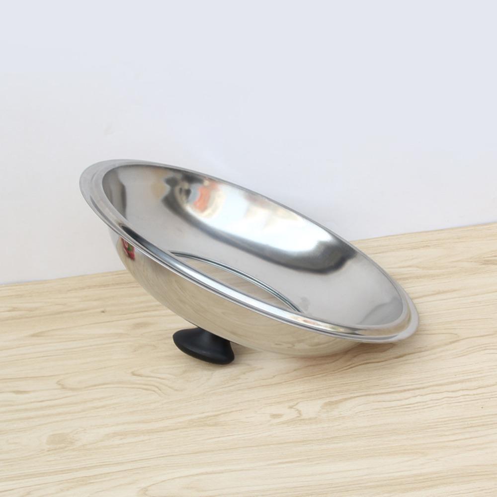 Утолщенная крышка для сковороды Wok Видимая крышка для еды на кухне Прочная круглая крышка для кастрюли Домашняя кулинария