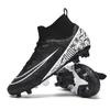Дышащие футбольные бутсы с высоким верхом, тренировочная обувь для искусственной травы, профессиональная соревновательная обувь
