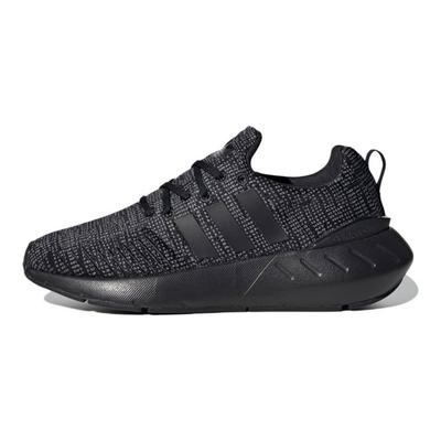Swift Run 22 Big Kid Черные детские кроссовки Core-Black Grey-Five Cloud-White GW8166