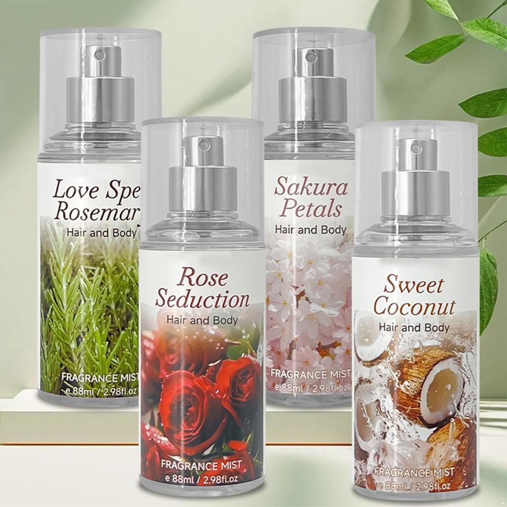 Fresh Scent Perfume Spray 1Pc Alcohol Free Long Lasting Fragrance Mist for Body and Hair Perfect for Dating and Social Events
