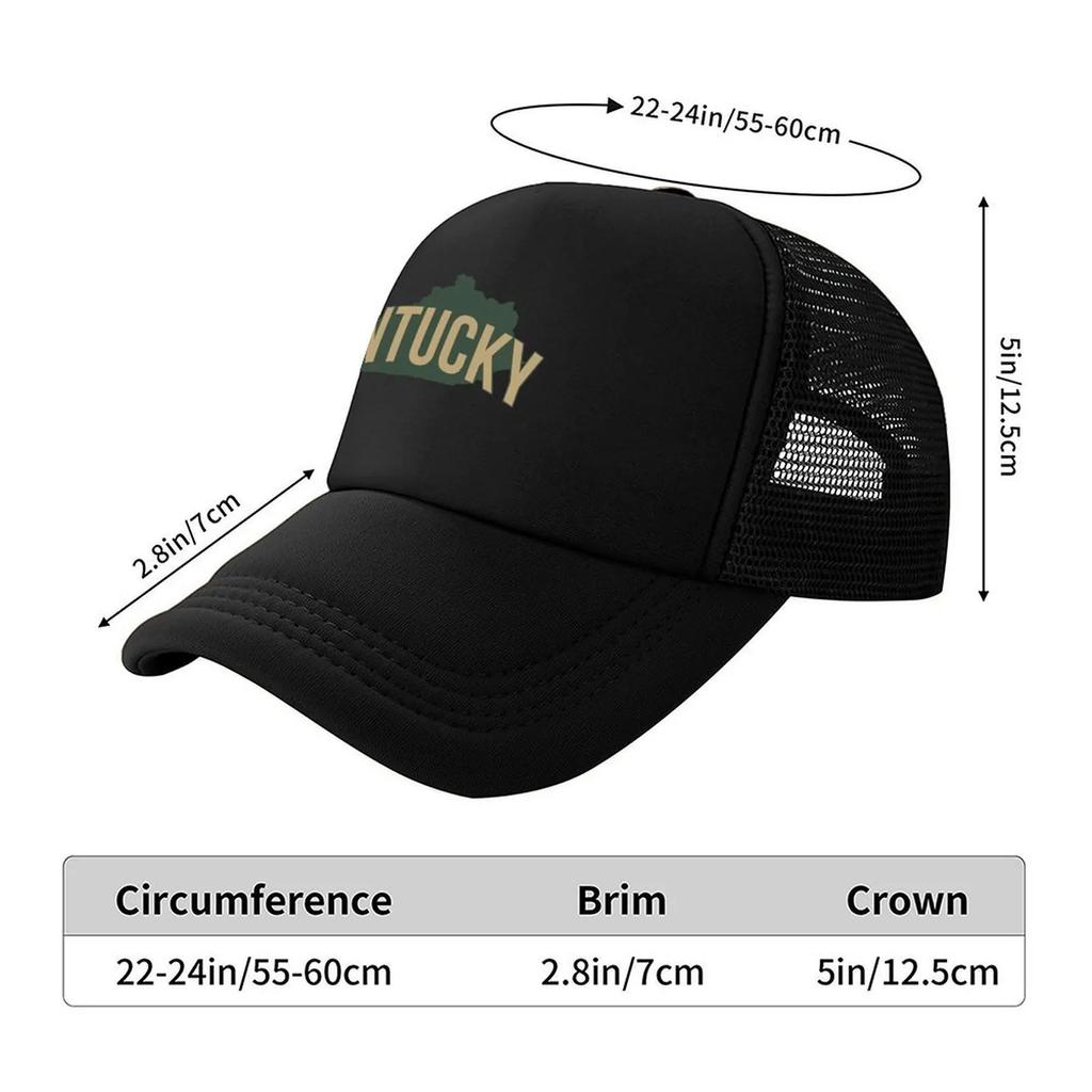 New Kentucky State Baseball Cap Visor Military Tactical Cap Trucker Hat Ball Cap Women Beach Fashion Unisexs