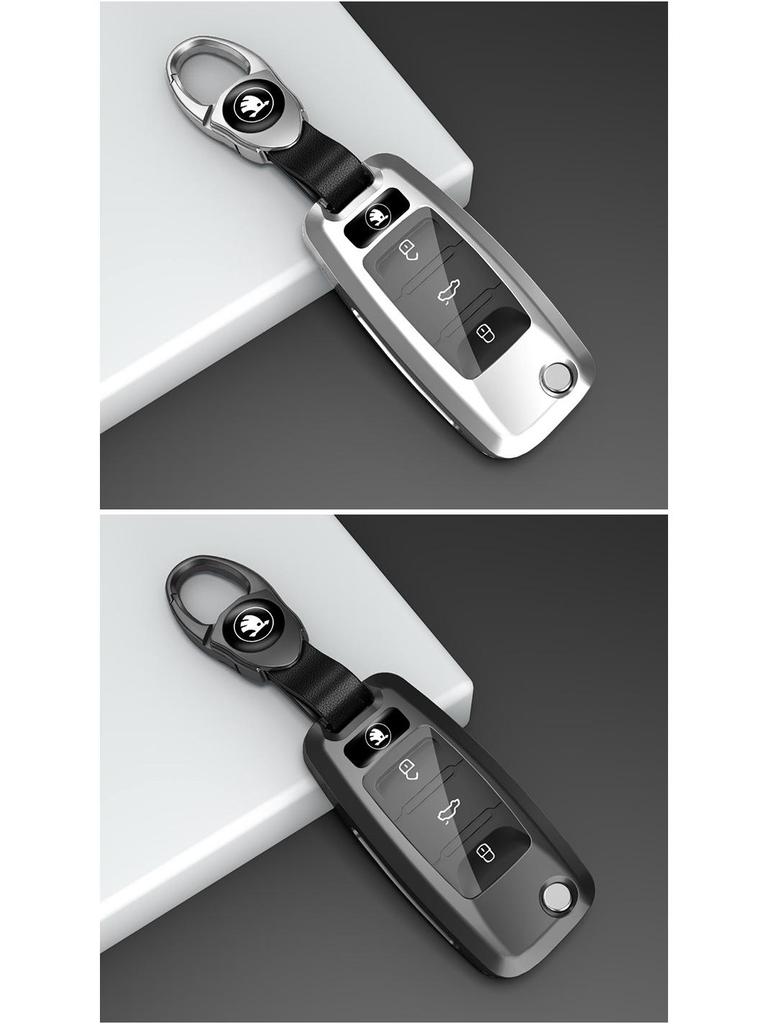 Skoda Octavia, Superb, Karoq, Kodiaq GT Key Case Metal Shell