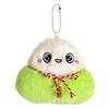 Cute Traditional Festival Zongzi Plush With Pp Cotton Filling Toy Keychain
