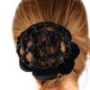 Fashion Lace Velet Edge Dance Skating Ballet Crochet Snood Hair Nets Bun Cover Updo Styling Tool