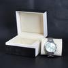 New PU Leather Threaded Square Watch Box Single Watch Case Portable Travel Watch Storage Box Scratch-Resistant Gift Watch Box
