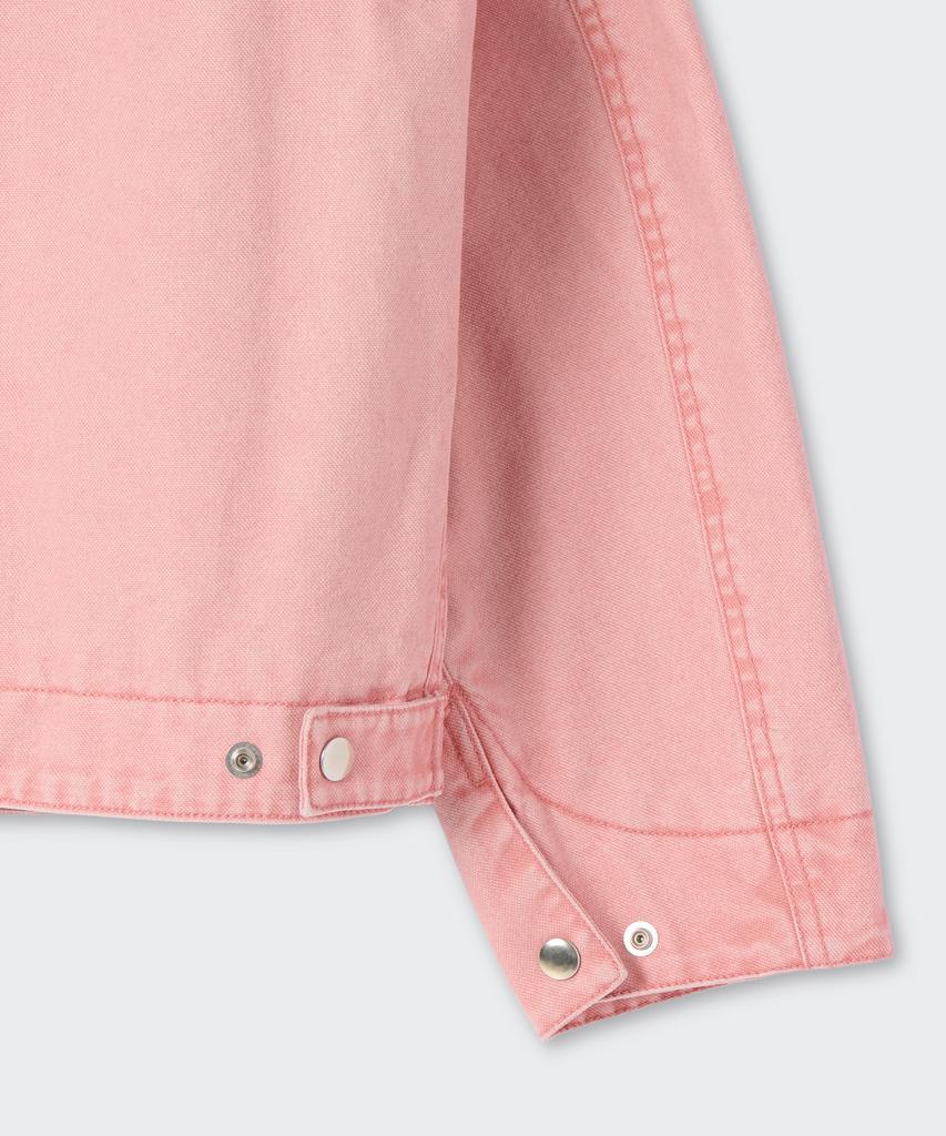Musinsa Standard Pigment Canvas Work Jacket [Desert Pink]