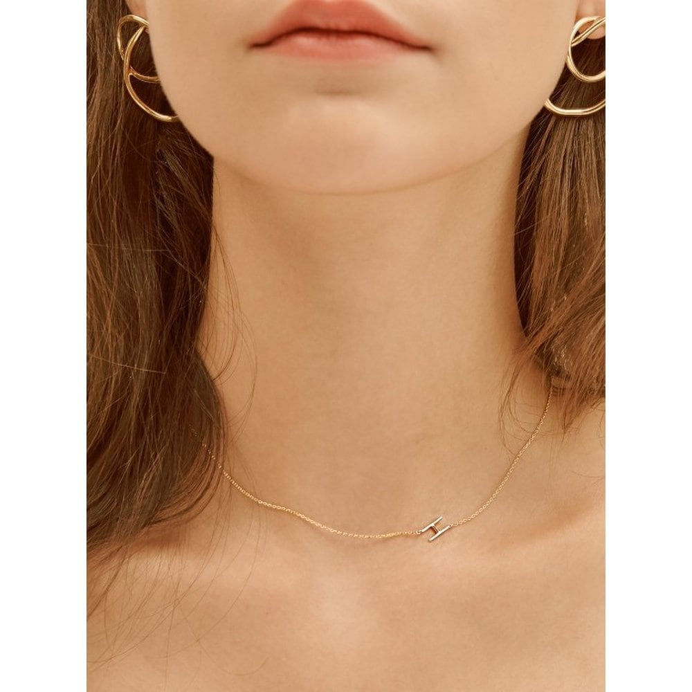 Hei Initial Combi Necklace