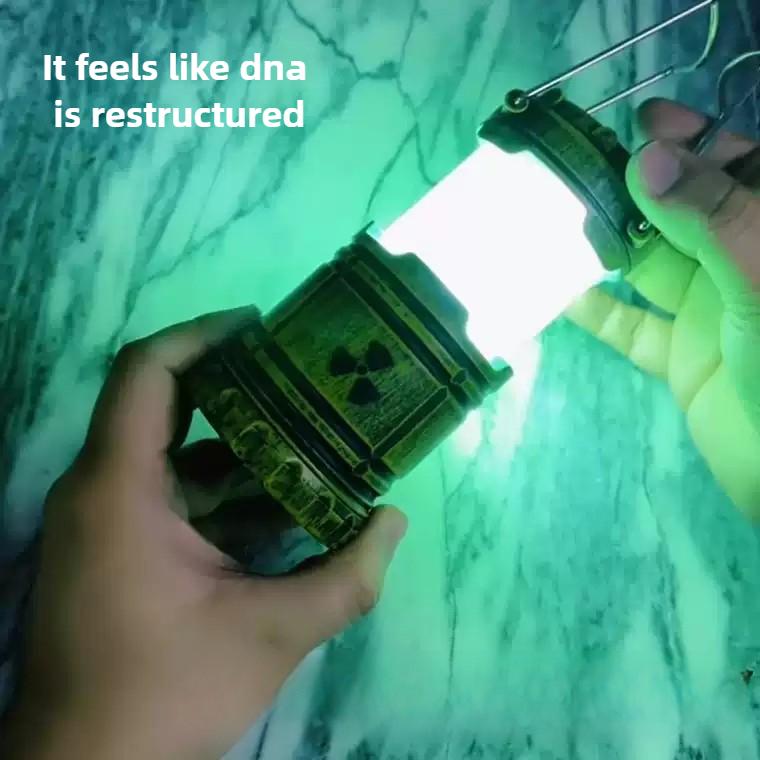 Мини Ручной Фонарь Ядерного Реактора Игрушка Симуляция Подсветка Апокалипсис Нажимной Свет Креативный Оригинальный Подарок Портативная Светящаяся Лампа