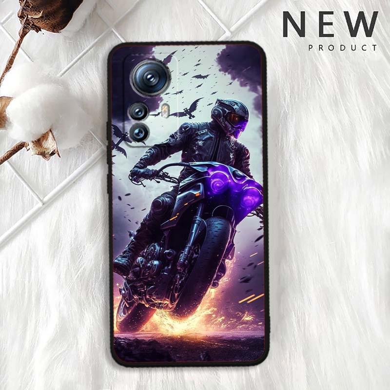 Модель Rider Cool Для Xiaomi Mi 15 14 13 13T 12 12T 12S 11 11i 11T Pro Ultra Lite 5G Черный Мягкий Чехол для Телефона
