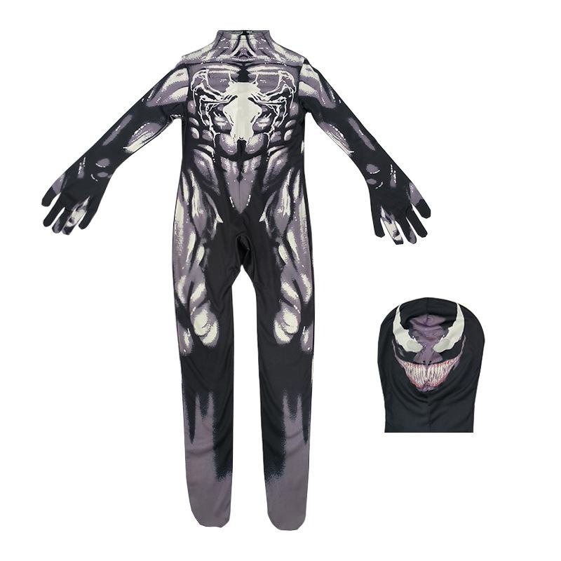 New Spiderman Cosplay Fantasy Costumes Jumpsuit for Boys Girls Miles Morales Superhero Halloween Carnival Zentai Bodysuit