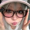 Оправа для очков Kawaii Cat Y2K, милые аниме-очки в стиле ретро, оправа для очков с леопардовым принтом, реквизит для фотосъемки, декоративные подарки