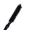1Pcs Hairdressing Three Row Hair Comb Fluffy Bristle Curling Comb