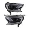 Ford RANGER T7 T8 Everest Headlight Assembly: Mustang Style LED DRL Turn Signal Xenon Light.