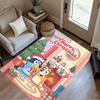Happy Holiday Celebration Area Rug Perfect for Dining Room Dormitory Playrooms Balcony Antislip Carpet Decorate Offices Perfect Gift for Women/Men