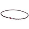 Phiten RAKUWA Neck X50 High-End III Titanium Necklace, Unisex, Adult, 50cm, Red