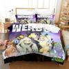 Игра Мои Поющие Монстры Постельный Набор Односпальный Полуторный Двуспальный Кинг-сайз Набор для Кровати Взрослый Детский Спальня Пододеяльник Комплекты Домашний Текстиль