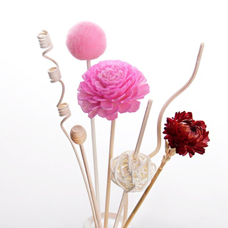 Комнатный ароматизатор для благовоний, диффузор, палочки, виноградная лоза, летучая палочка, виноградный шарик, букет из сушеных цветов