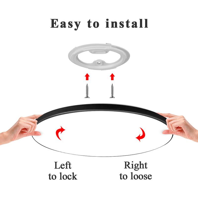 Modern Led Ceiling Lamp 220V 18W 30W Ultra Thin Ceiling Lights for Living Room Bathroom Home Lighting