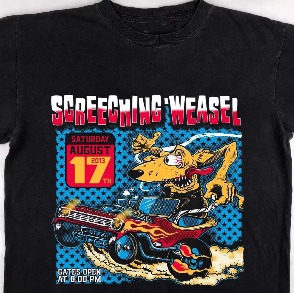 Screeching Weasel Music For Lovers T-Shirt Cotton Full Size Unisex T-Shirt