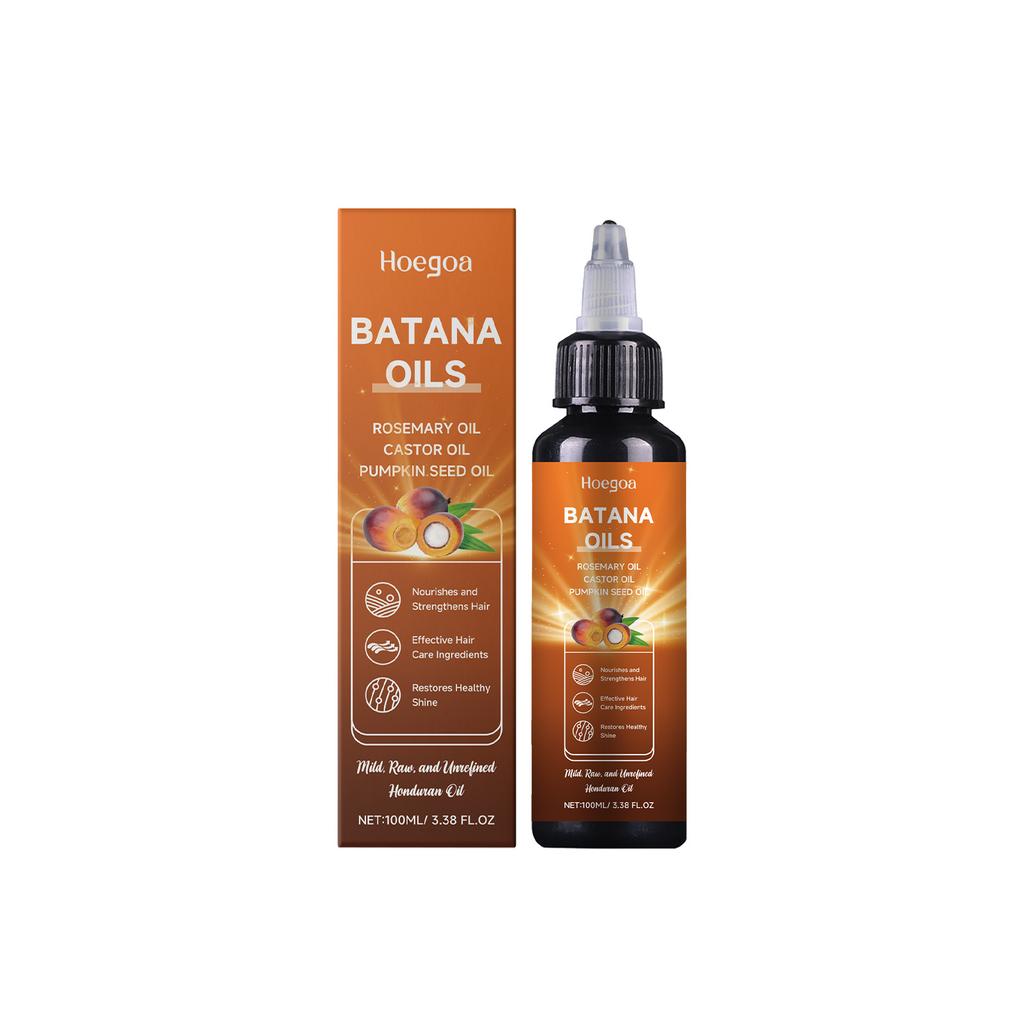 Hoegoa Batana Hair Oil - Nourishing Hair Follicles, Soft Full Strong Hair, Soft Shiny Nourishing Hair Oil