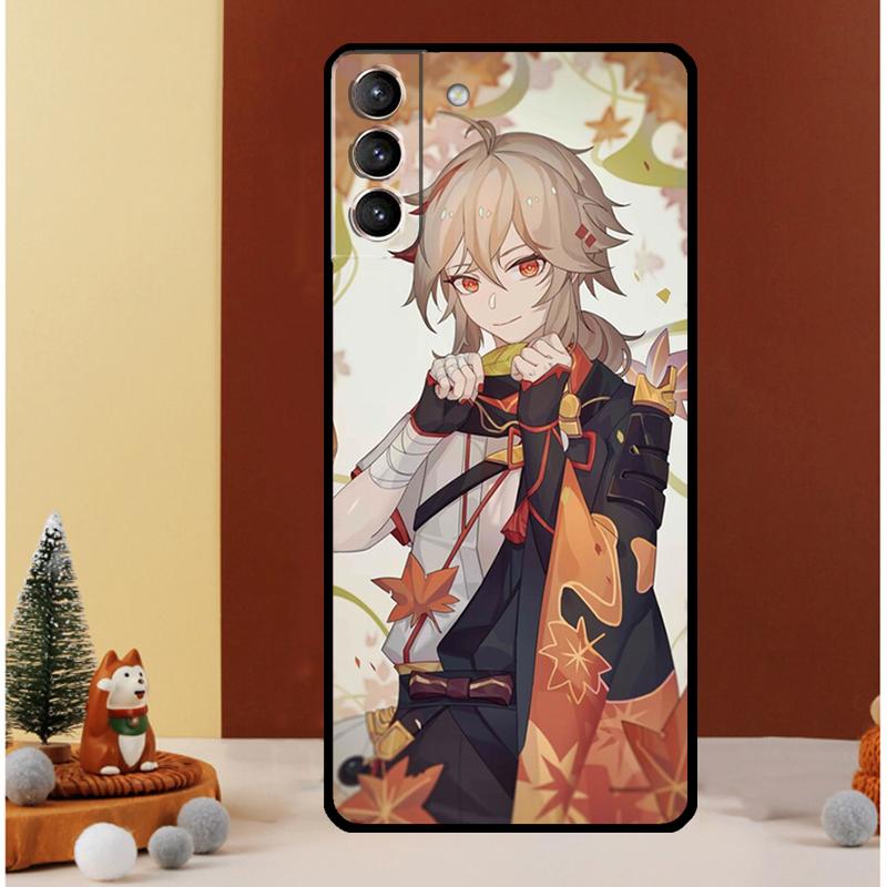 Genshin Impact Kaedehara Kazuha Case For Samsung Galaxy S25 Ultra S23 S20 FE S21 S22 S24 Plus S9 S10 S25 FE Cover Funda