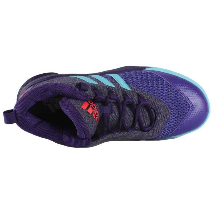 adidas Crazylight 2.5 Active Fashion Универсальные Амортизирующие Нескользящие Прочные Низкие Кроссовки Мужские Синие AQ8599