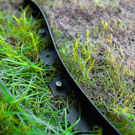 С шипами Простая установка Не требует раскопок Устойчивость к атмосферным воздействиям Универсальный дизайн Цветочные клумбы Комплект для оформления садовой окантовки