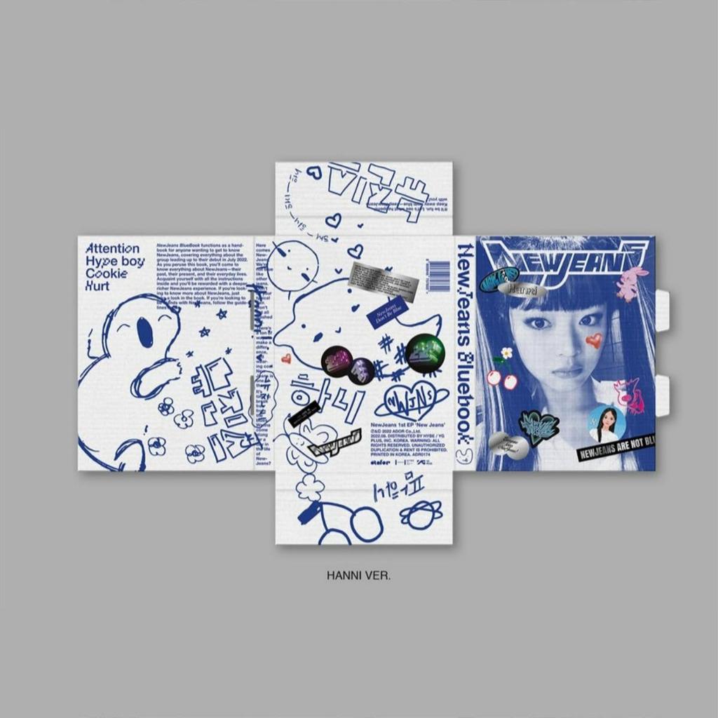 NewJeans Новые джинсы / 1-й EP-альбом (Синяя книга вер.)