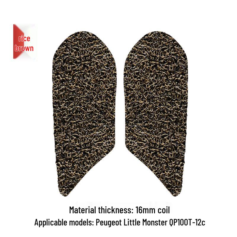Peugeot Little Monster QP100T-12C Durable Motorcycle Foot Pad