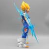 26 см Фигурка Аниме Dragon Ball Z GK Веджета Супер Сайян Самоуничтожение ПВХ Статуя Модель Кукла Действия Коллекция Украшение Игрушка Подарок