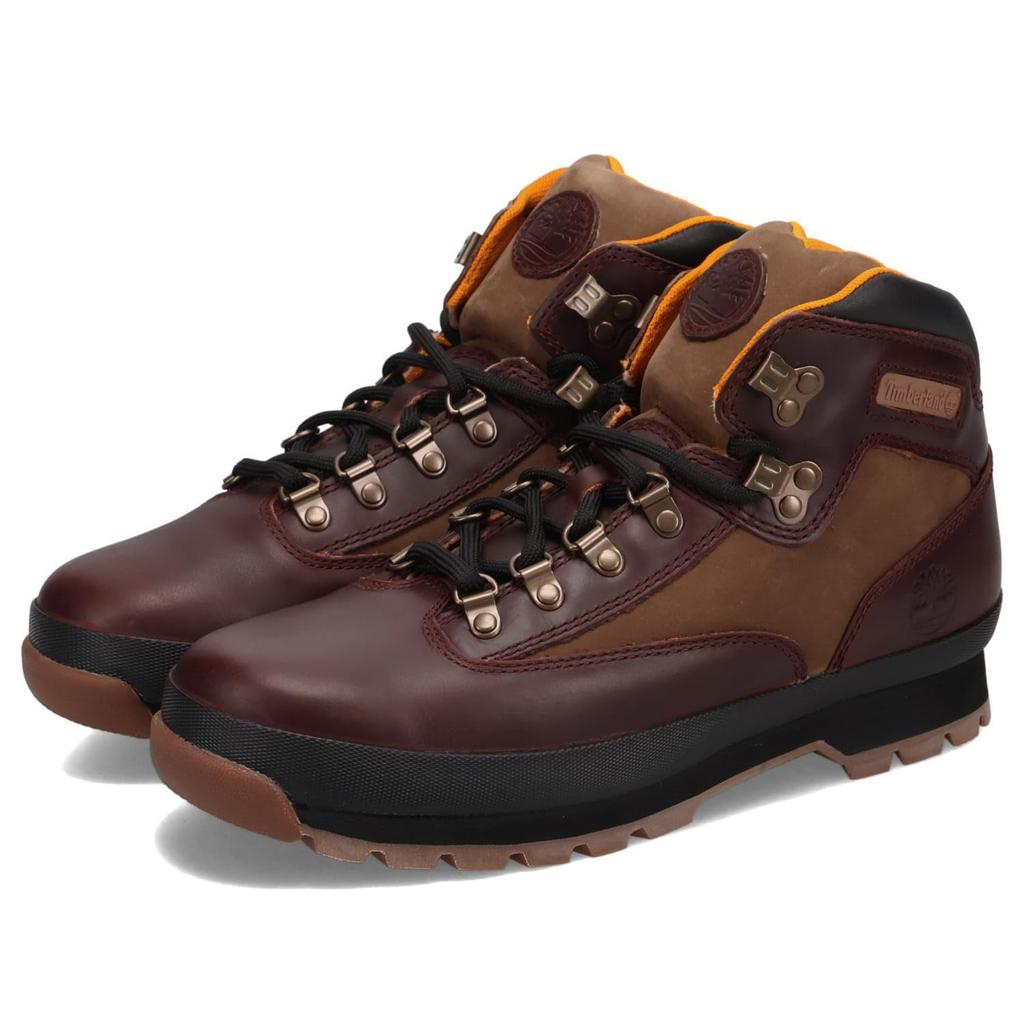 Timberland EURO HIKER L Size Men's Boots, Burgundy, 26.5cm, A2P27-EIW