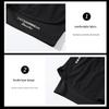 Double Layer Swim Trunks Men Quick Dry Beach Shorts Loose Running Fitness Anti-Embarrassment