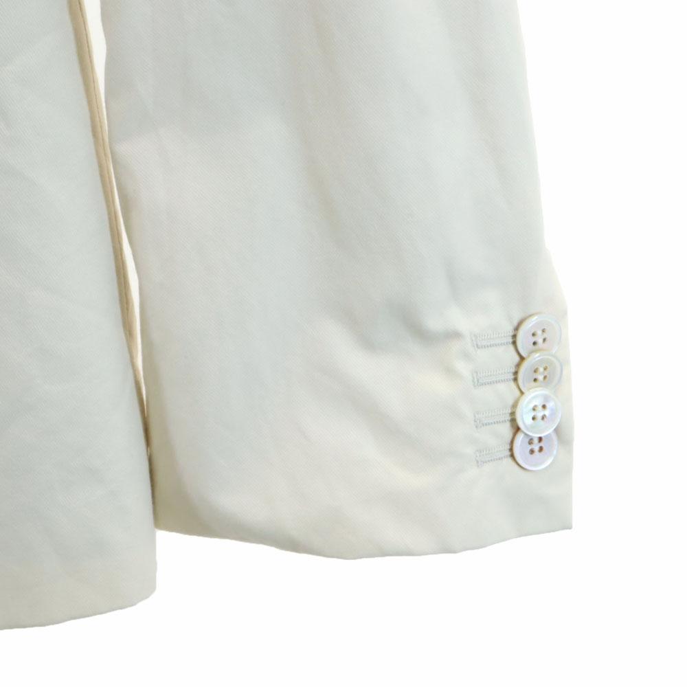 Alexander Mcqueen Сделано в Италии приталенный пиджак Блейзер цвета слоновой кости Мужской Б/у