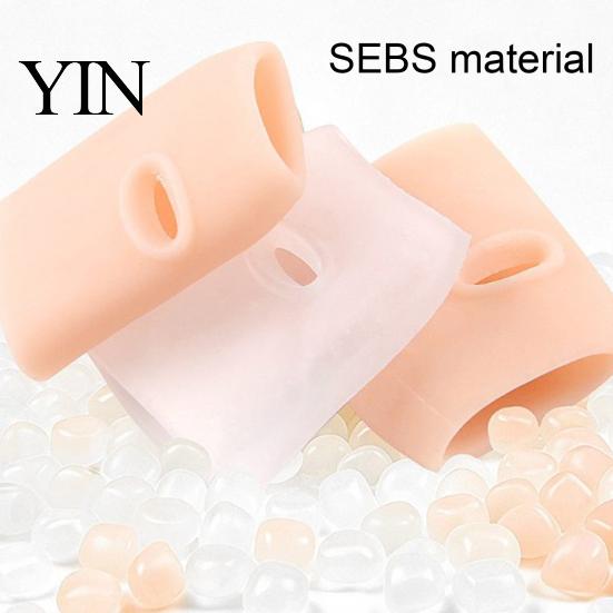 Comfortable Toe Sleeves for Sports 1 Pair Ingrown Toenail Corrector, Separator, Soft SEBS Silicone Sleeve Big Pain Correction Relief And Nail