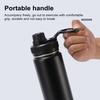 Stainless Steel Vacuum Cup 40oz Insulated Water Bottle Leak Proof Wide Mouth Thermal Flask Keep Cold Hot Beverage Tea Coffee Cup for Outdoor Travel