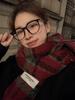 Red Christmas scarf Women's winter high-end atmosphere plaid scarf New Year's gift Autumn and winter 1116 new models