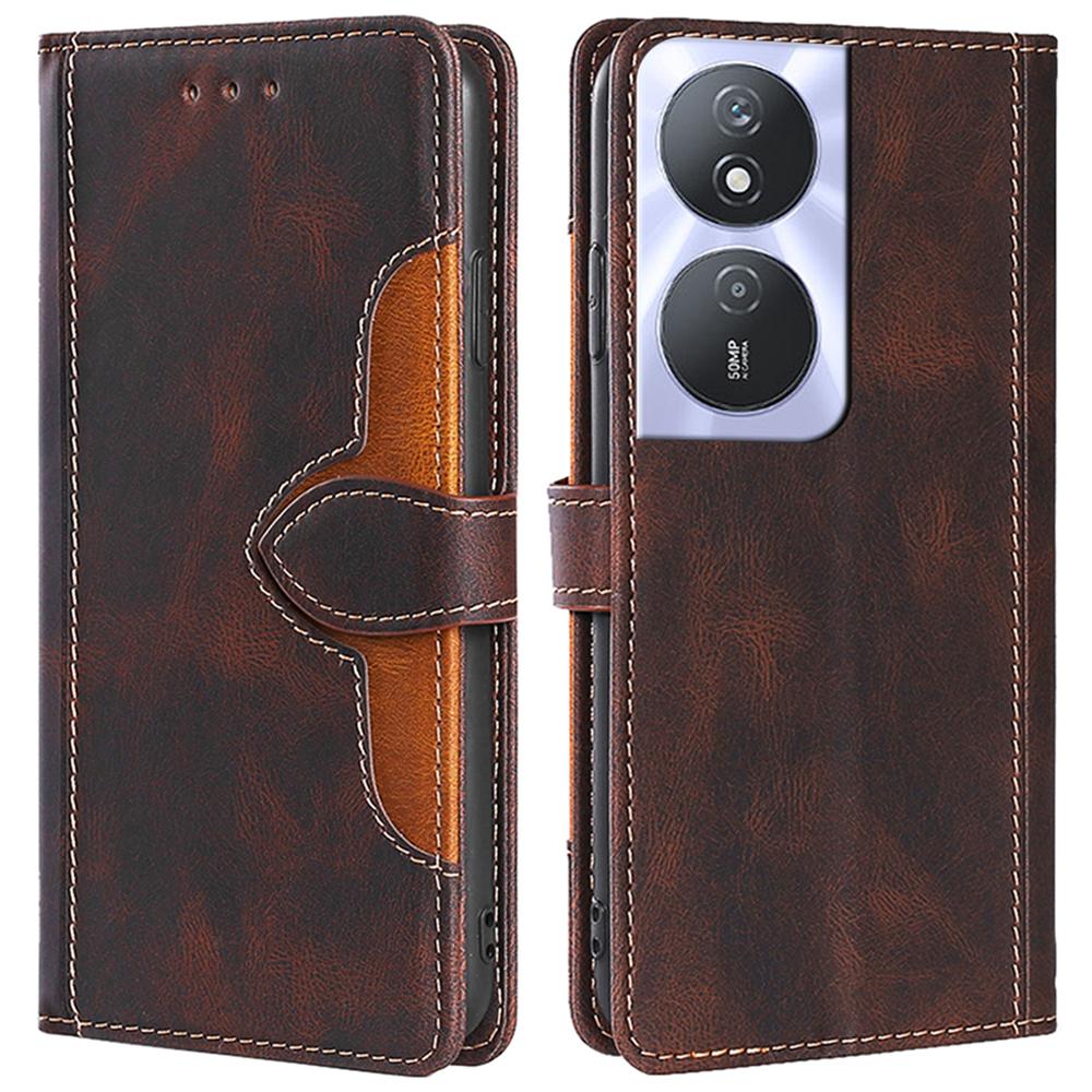 Для Honor Play 50 Plus 5G/Play 8T 5G/X7b 4G/90 Смарт-чехол Кошелек Кожаная обложка Рисунок «Соломенная шляпа»