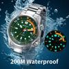 BERNY Watch Automatic Watch Diving Watch Automatic Mechanical Watch 20ATM Waterproof Sapphire Glass Super Luminous Watch Diver's Men's Men's Diver's