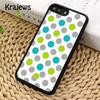 Милый узор в горошек Для чехла-крышки на телефон iPhone 17 Air 16 15 14 plus 12 13 pro max coque Shell Fundas