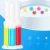 75G Toilet Deodorant Gel Flower Shape Toilet Cleaner Effective Odor Prevention Toilet Freshener for Home Bathroom