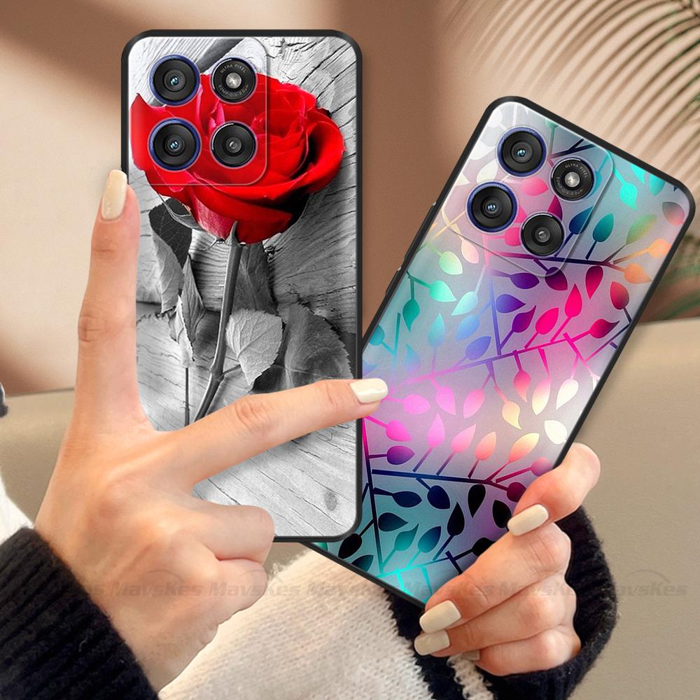 Для Motorola Moto Edge 60 Fusion Чехол Edge60 Fusion Мягкий Милый Силиконовый Чехол ТПУ Задняя Крышка Чехол для Moto Edge 60 Fusion Чехлы