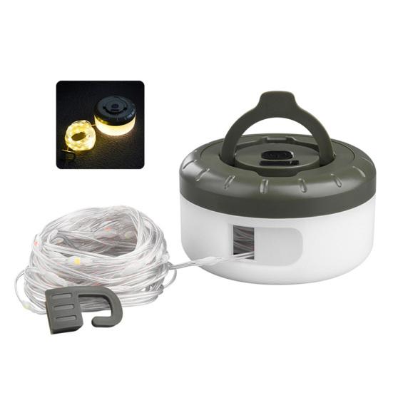 Outdoor Camping String Light Waterproof Soft Lighting Flicker-Free Widely Used Colorful String Lamp Tent Light Decoration