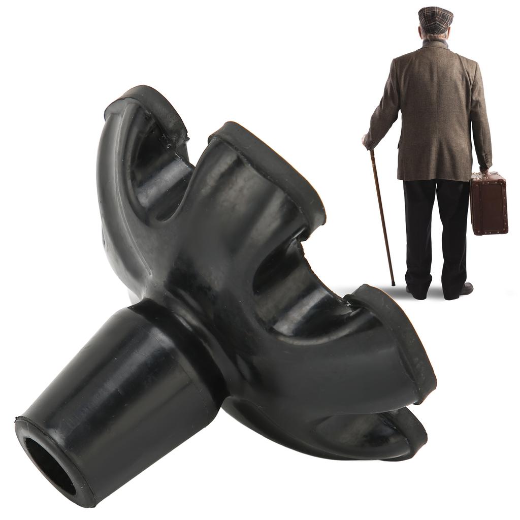 Наконечники трости 6-колонный дизайн нескользящие резиновые 19 мм наконечники костылей для трости для ходьбы и стрельбы