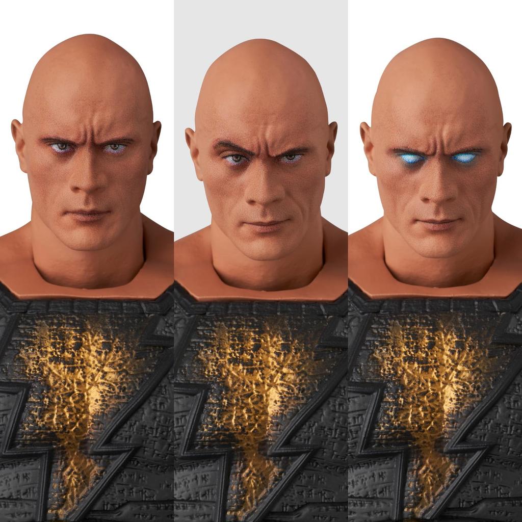 MAFEX BLACK ADAM Черный Адам Высота 165 мм Окрашенная фигурка № 224 приблизительно. Немасштабируемый