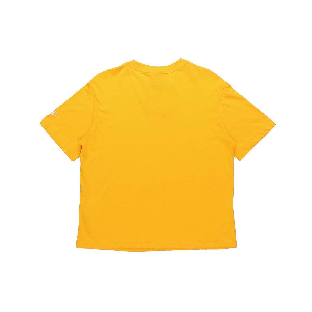 (WMNS) Nike Sportswear Essntl Ss Top Letter Print Leisure Sports Short Sleeve Yellow Women's DJ5377-764