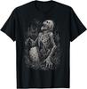 Zombie Skeleton Undead Horror Grave Goth Alt Alternative Art T-Shirt